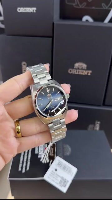 Video de Orient Masculino Heritage Automático 3 Estrelas YN6SS001D1SX 42mm - Aço/Mostrador Azul