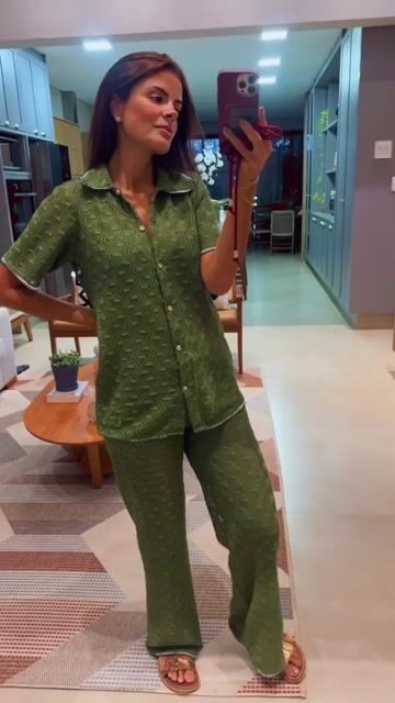 Vídeo de CONJUNTO CAMISA PUGLIA VERDE