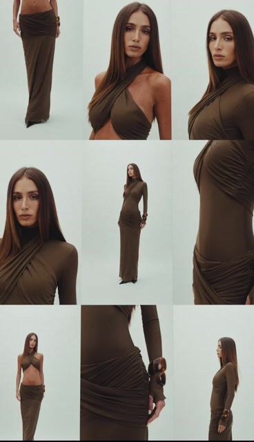 Video de CONJUNTO DE TULE COM TRANÇADO BODY/TOP/SAIA JUDY