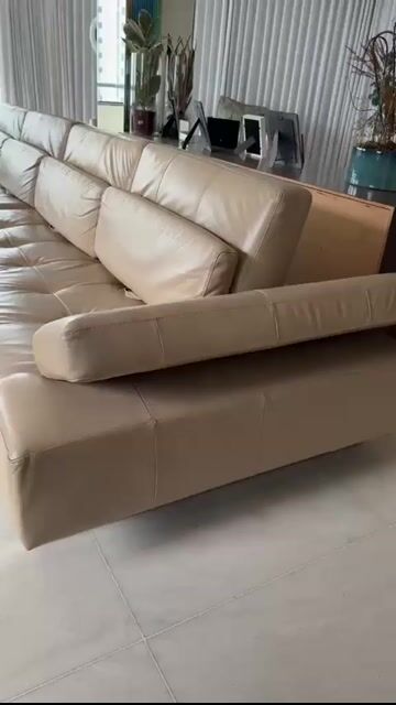 Vídeo de Sofá em L 4,20 x 1,20 + Puff - Lider Interiores (5310)