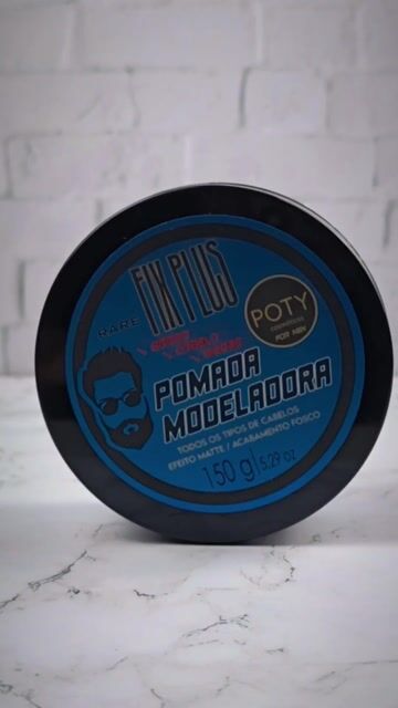 Vídeo de Pomada Modeladora Rare Barba e Cabelo 150g Poty Cosméticos
