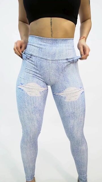 Video de Calza Denim Celeste