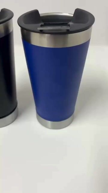 Video de Vaso Térmico Cervecero Acero Inoxidable con Destapador Abridor 500 ml