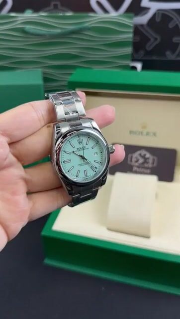 Video de Oyster Perpetual 38mm - AÇO/MOSTRADOR TIFFANY