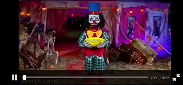 Video de PAYASO ANIMATRONICO DISPENSADOR