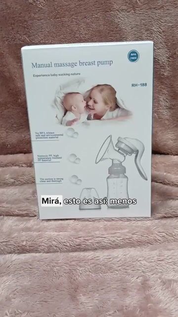 Video de Sacaleche Extractor Leche Materna Manual Portátil