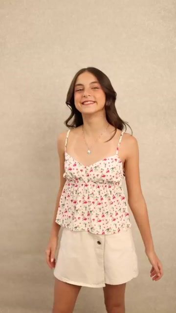 Video de Shorts Saia Jeans Bruna 8953