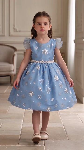 Vídeo de Vestido Frozen 1 Ao 4 Com Capa Princesa Infanto Juvenil