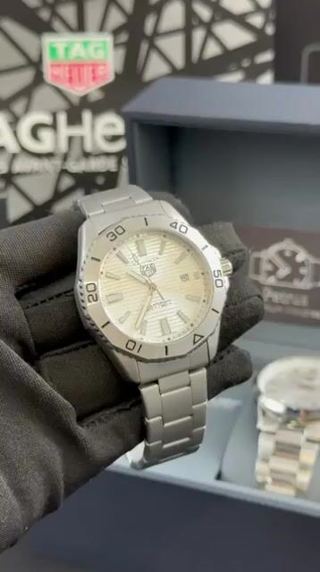 Video de TAG Heuer Aquarecer Solargraph 43mm - AÇO/MOSTRADOR BRANCO