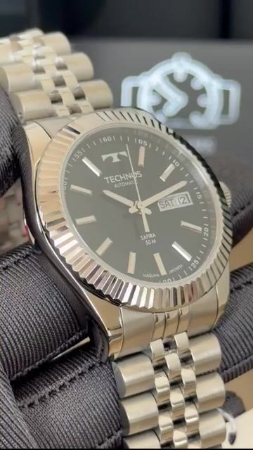 Video de Technos Riviera 8205PU/1A 38mm - AÇO/MOSTRADOR AZUL