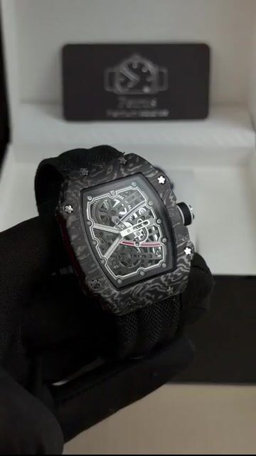 Video de Richard Mille 38mm - RESINA/MOSTRADOR SKELETON