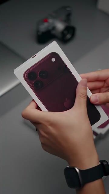 Video de iPhone 18 Pro Max 256GB eSIM - Burgundy