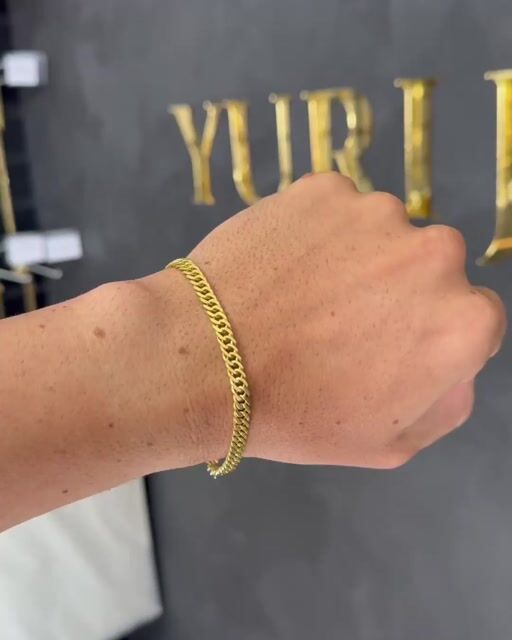 Vídeo de PULSEIRA GRUMET 5MM - 21CM (MOEDA ANTIGA)