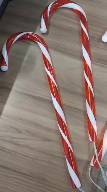 Vídeo de CONJUNTO BENGALA LUMINARIA 36CM 6 PECAS - CJ