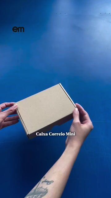 Video de Caixa de Papelão Correio Mini – 16x12x3