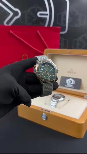 Video de Omega Seamaster 42mm - AÇO/MOSTRADOR VERDE