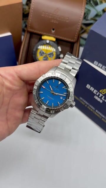 Video de Breitling Avenger Automatic 42mm - AÇO/MOSTRADOR AZUL