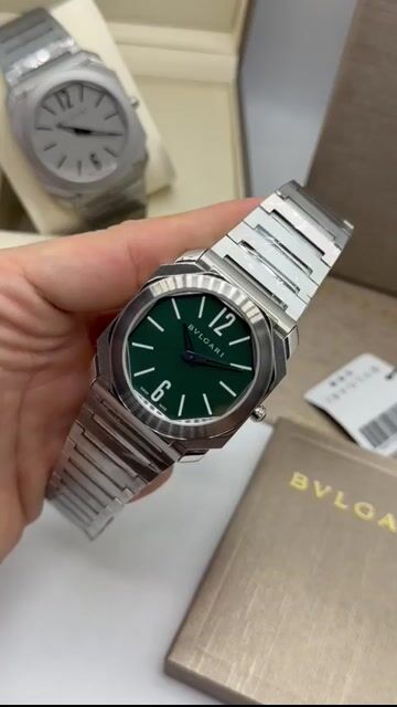 Video de Bvlgari Octo Finissimo Middle East 40mm - AÇO/MOSTRADOR VERDE