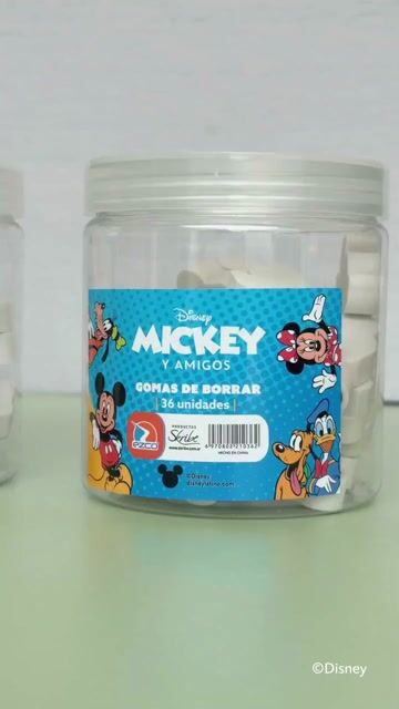 Video de Gomas De Borrar Para Lápiz Diseño Mickey Disney X36