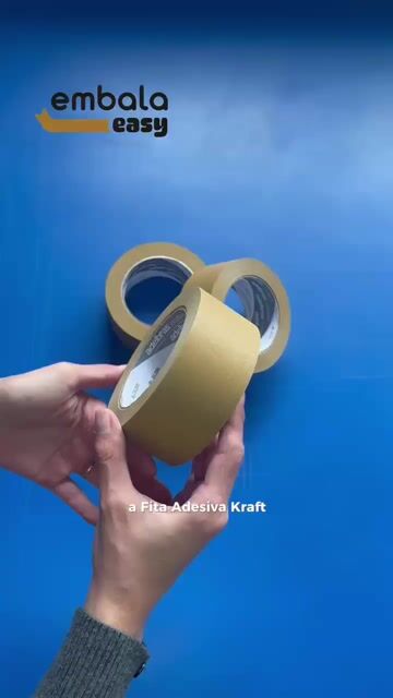 Video de Fita Kraft 770 48mm x 50m Aldelbras