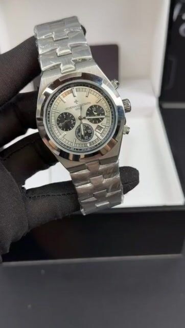 Video de Vacheron Constantin Panda 42mm - AÇO/MOSTRADOR BRANCO