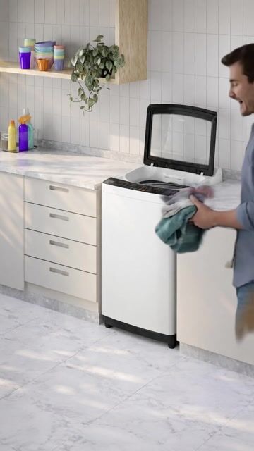 Video de Lavarropas Automático Gafa Lgs055w 5,5 Kg Carga Superior Blanco
