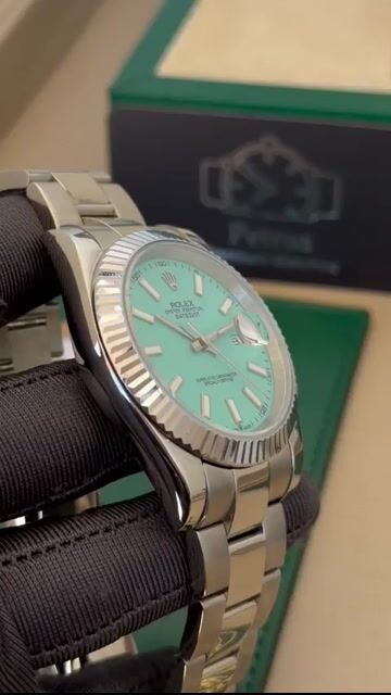 Video de Datejust 40mm - AÇO/MOSTRADOR TIFFANY