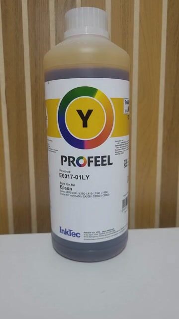 Vídeo de Tinta Corante Amarela Profeel Inktec E0017 1l ART ESTILO