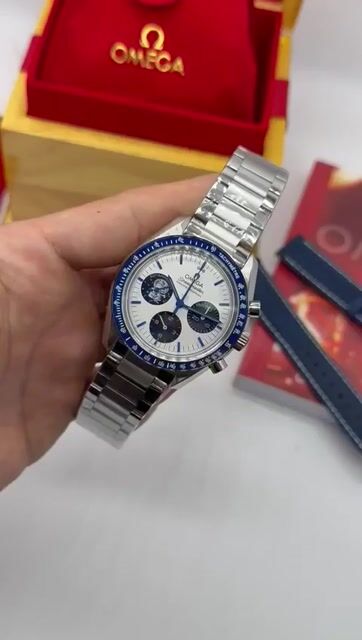 Video de Omega Speedmaster Snoopy Aniversário de 50 anos - 39mm - SUPER CLONE