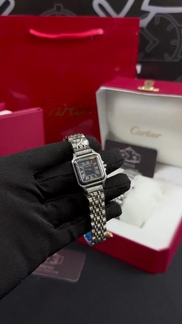 Video de Cartier Panthère 20mm - AÇO/MOSTRADOR PRETO