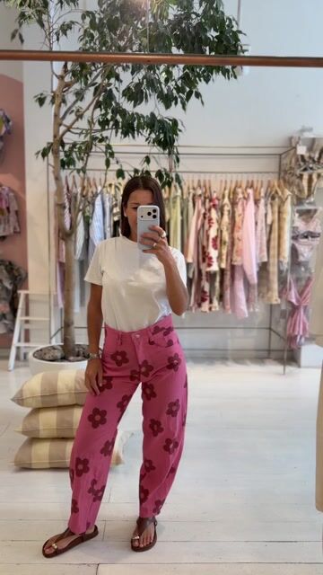 Video de Pantalon Rita Floreado