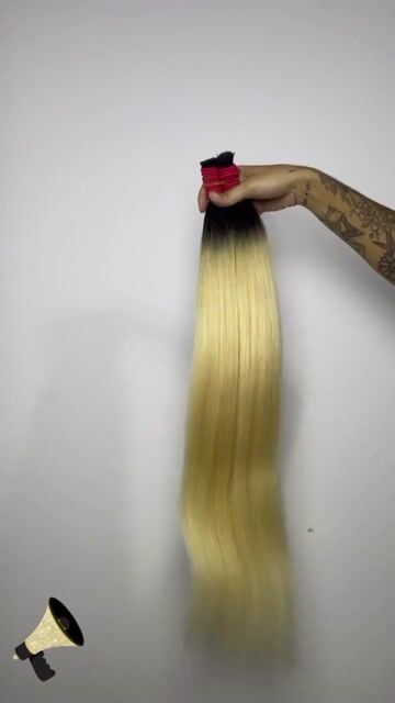 Video de Vietnamita Blond Raiz Esfumada - 100g