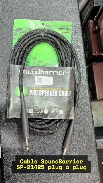 Video de Cable Speakon Sound Barrier MSP2-1425 Profesional 7,5 Metros