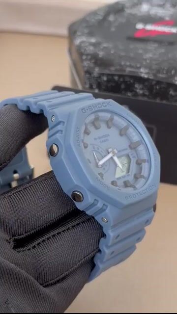 Video de Casio G-SHOCK 40mm - RESINA/MOSTRADOR AZUL
