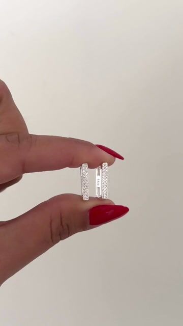 Video de Argollas rectangulares (par)