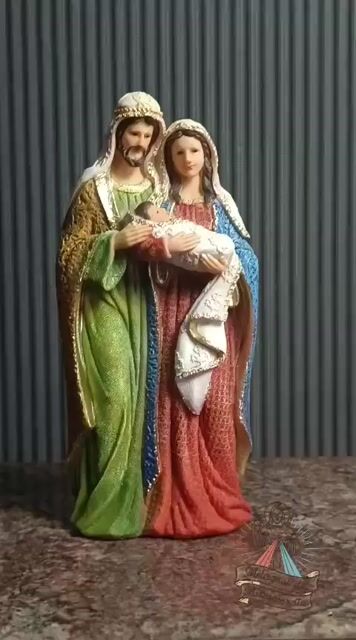 Video de Imagem Sagrada Família 20cm