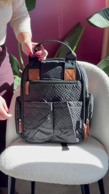 Video de Mochila Maternal Ionify Ur Oxford – Cambiador + Porta Mamaderas | 25L