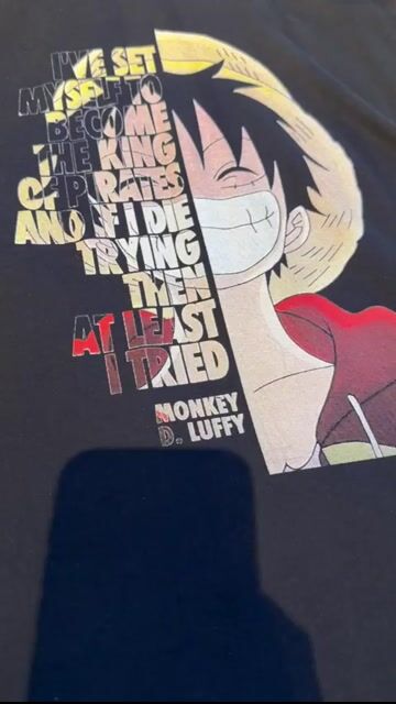 Vídeo de Camiseta Luffy One Piece