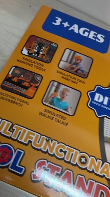 Video de Banco de herramientas de juguete para niños