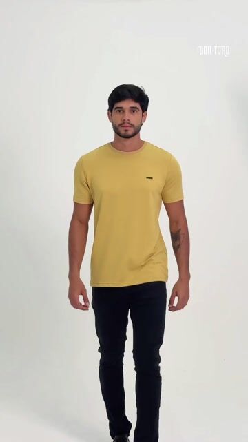 Vídeo de T-SHIRT SIDNEY MASCULINA PREMIUM- 1400010