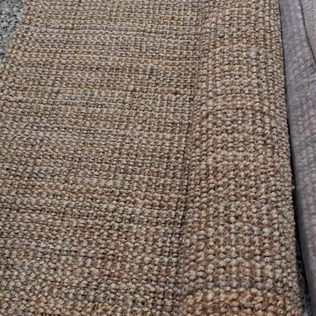 Video de Alfombra 2x2.50 Nudo Premium Yute Natural -