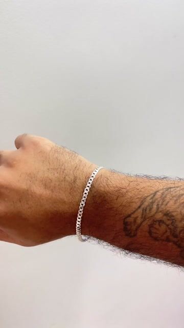 Video de Pulseira Groumet 20cm - 4mm