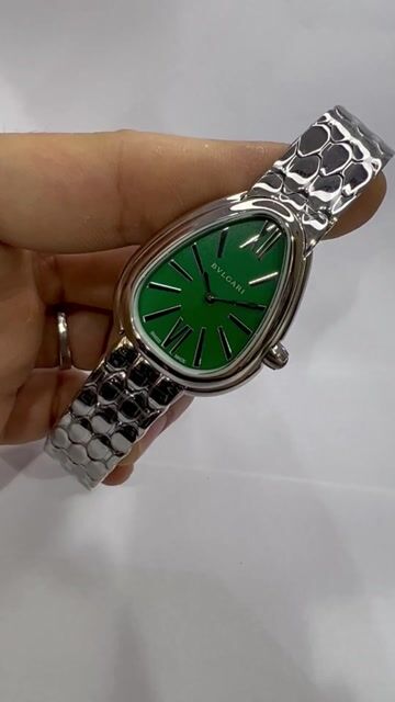 Video de Bvlgari Serpenti 29mm - AÇO/MOSTRADOR VERDE