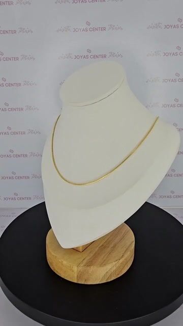 Video de Collar Cadena Veneciana Oro 18k Eslabon 1mm 5.5gr 50cm C2239