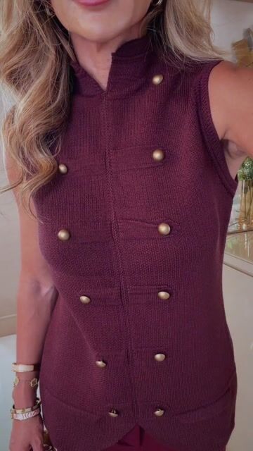 Video de Blusa Arábia - Vinho