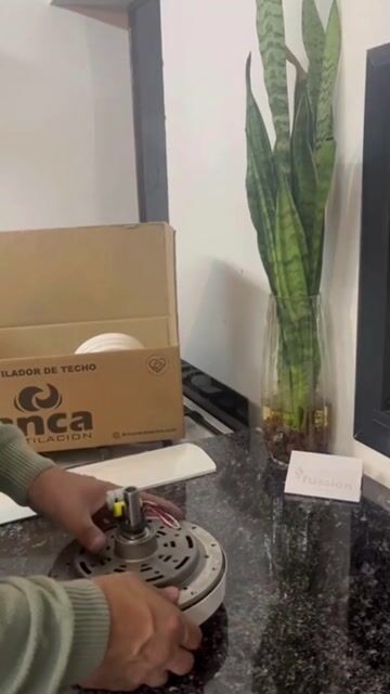 Video de Ventilador de Techo ECO Blanco