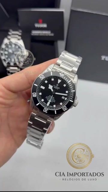 Vídeo de Pelagos Relógio Premium Preto Masculino | CIA IMPORTADOS