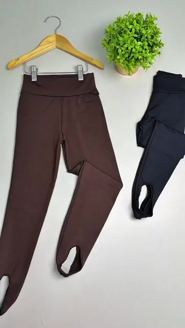 Vídeo de Calça Legging Infantil Feminina Térmica Pezinho Mini Diva Blogueirinha fashionista