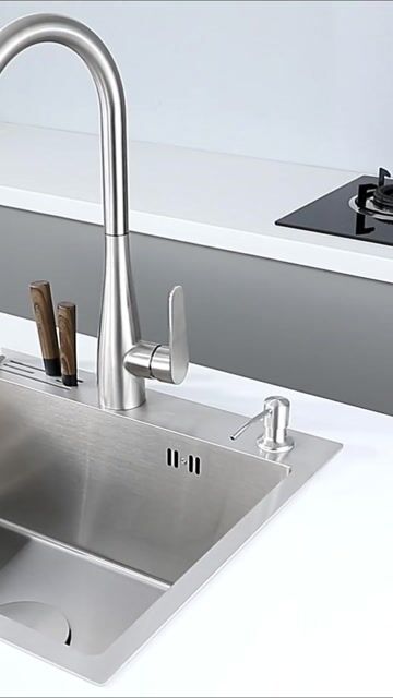 Video de PureSink Bacha 55x45x22cm Cocina YUKA Griferia Acero Inox. Modelo: Plateada