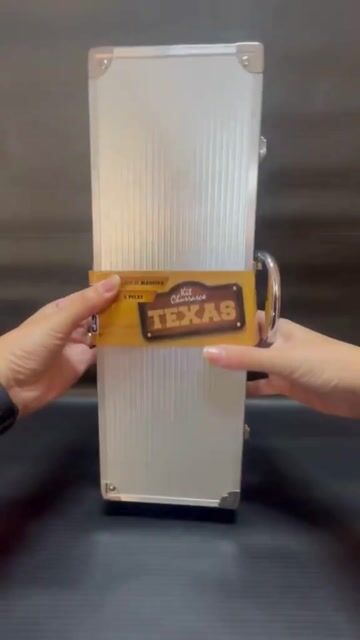 Vídeo de Kit Churrasco Aço Inox Texas Fixxar - 6 Peças com Maleta